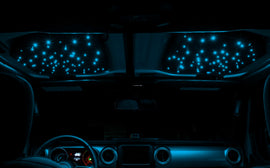 Oracle StarLINER Fiber Optic Hardtop Headliner for Wrangler JL/Gladiator JT ColorSHIFT