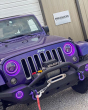 Load image into Gallery viewer, Oracle 7in High Powered LED Headlights - Black Bezel - Dynamic - Dynamic