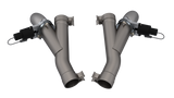 2012-2022 Jeep Grand Cherokee SRT Trackhawk Dodge Durango SRT QTP Aggressor Cutout Pipes