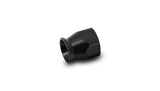 Vibrant -8AN Hose End Socket for PTFE Hose Ends - Black