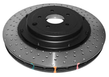 Load image into Gallery viewer, DBA 12-19 Jeep Grand Cherokee SRT8 5000 Series Drilled Front Brake Rotor 2 Piece w/ Hats