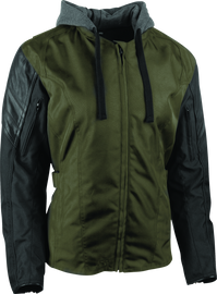 Speed and Strength Double Take Jacket Womens Olive/Black - Medium
