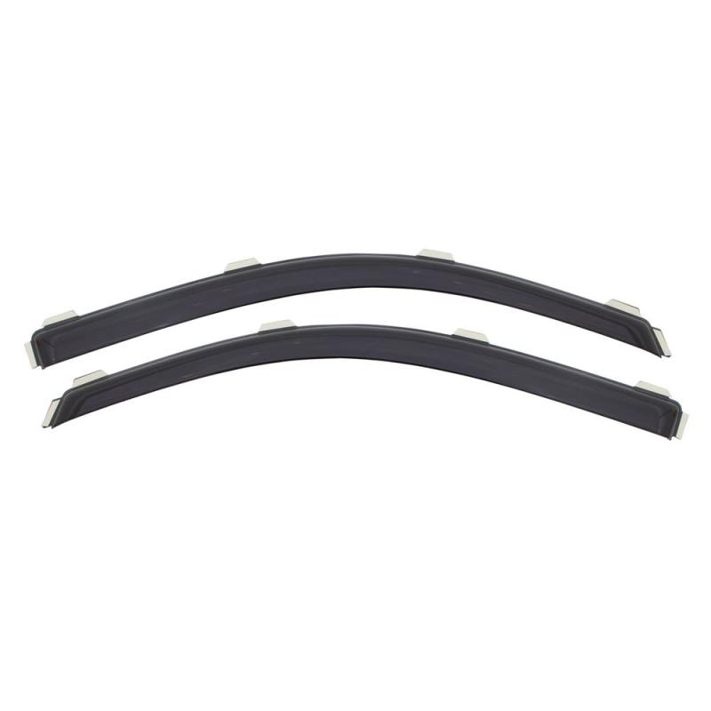AVS 05-15 Toyota Tacoma Standard Cab Ventvisor In-Channel Window Deflectors 2pc - Smoke
