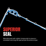 Fel-Pro 09-13 Chevy Silverado 1500/09-13 Corvette Engine Oil Pan Gasket Set - PermaDry Molded Rubber