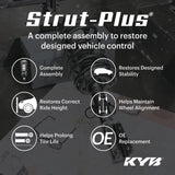 KYB Shocks & Struts Strut Plus Rear Left 08-13 Toyota Highlander AWD / 13-16 Toyota Venza AWD