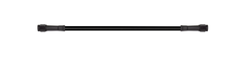 Goodridge 16in Universal Brake Line Assembly w/Black Zinc Fittings & Black Hose
