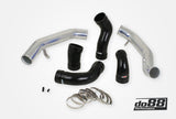 do88 Volvo S60 V60 XC60 V70 XC70 S80 3.0L T6 Pressure Pipes w/Black Hoses
