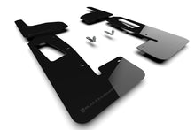 Load image into Gallery viewer, Rally Armor 22-25 Rivian R1T Black UR Mud Flap - Metallic Black Logo