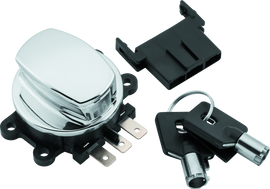 Twin Power 94-13 FLHR Chrome 96-10 Softail 93-08 FXDWG Fat Bob Styl Ignition Switch