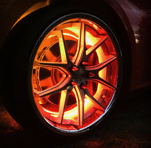 Load image into Gallery viewer, Oracle LED Illuminated Wheel Rings - ColorSHIFT - 15in. - ColorSHIFT No Remote