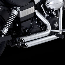 Load image into Gallery viewer, Vance &amp; Hines HD Dyna 12-17 Shortshots Staggered Chrome PCX Full System Exhaust