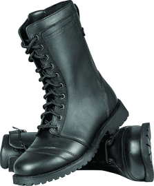 Speed and Strength Fast Times Leather Boots Black Womens Size - 9