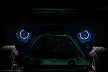 Load image into Gallery viewer, Oracle 7in High Powered LED Headlights - Black Bezel - Dynamic - Dynamic