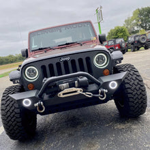 Load image into Gallery viewer, Oracle 7in High Powered LED Headlights - Black Bezel - Dynamic - Dynamic