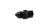 Vibrant BSPT Adapter Fitting -6 AN to 1/8in -26