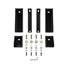 Load image into Gallery viewer, Westin 2019 Chevrolet Silverado/Sierra 1500 Crew Cab E-Series 3 Nerf Step Bars - Black