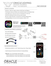 Load image into Gallery viewer, Oracle 7in High Powered LED Headlights - Black Bezel - Dynamic - Dynamic