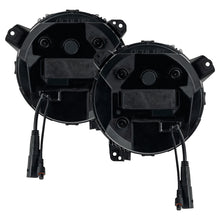 Load image into Gallery viewer, Oracle Jeep JL/Gladiator JT Oculus Bi-LED Projector Headlights - Amber/White Switchback