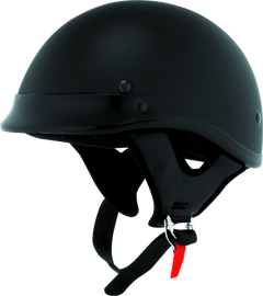 Skid Lids Traditional Helmet Flat Black - Large