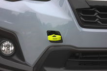 Load image into Gallery viewer, PERRIN 22-26 Subaru WRX / 18-23 Crosstrek / 20-25 OBXT Tow Hook Kit (Front) - Neon Yellow