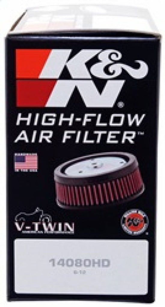 K&N Replacement Air Filter 5.5in Top OD x 6in Base OD x 2.313in H for Harley-Davidson