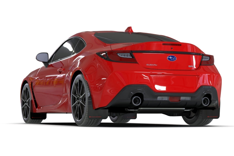 Rally Armor 22-25 Subaru BRZ / Toyota GR86 Black UR Mud Flap w/Dark Grey Logo