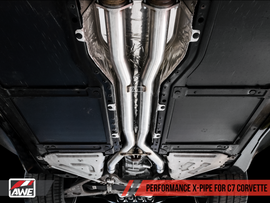 AWE Tuning 14-19 Chevy Corvette C7 Z06/ZR1 (w/o AFM) Touring Edition Axle-Back Exhaust w/Chrome Tips