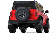 Load image into Gallery viewer, Rally Armor 21-25 Ford Bronco (Plstc Bmpr + RB - NO Rptr/Sprt) Blk Mud Flap w/Area Blue Logo