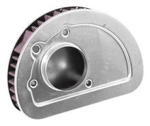 Load image into Gallery viewer, K&amp;N Replacement Unique Air Filter 6.625in L x 4.75in W x 1.625in H with 1 Flange for Harley-Davidson