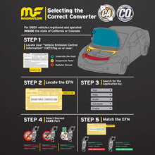 Load image into Gallery viewer, MagnaFlow Universal Catalytic Converter 2.25 inch T2 Rear