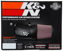 Load image into Gallery viewer, K&amp;N 01-17 Harley-Davidson Softail / Dyna FI Performance Air Intake System Silver