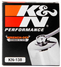 Load image into Gallery viewer, K&amp;N Suzuki / Arctic Cat / Cagiva / Kawasaki / KYMCO / Aprilia 2.813in OD x 3.221in H Oil Filter