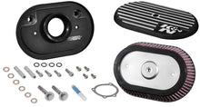 Load image into Gallery viewer, K&amp;N Street Metal Intake System for 02-06 Harley-Davidson Road King F/I 88cl Side Draft Dyna/Softail