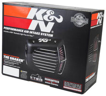 Load image into Gallery viewer, K&amp;N Street Metal Intake System for 01-16 Harley-Davidson Softail/Dyna - Shaker Black