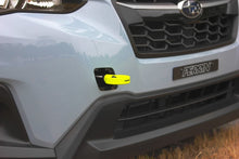 Load image into Gallery viewer, PERRIN 22-26 Subaru WRX / 18-23 Crosstrek / 20-25 OBXT Tow Hook Kit (Front) - Neon Yellow