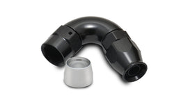 Vibrant -4AN 120 Degree Hose End Fitting for PTFE Lined Hose