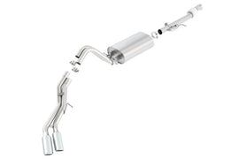 Borla 15-16 Cadillac Escalade ESV 6.2L Auto Trans Dual Round Rolled Truck Side Exit Catback Exhaust
