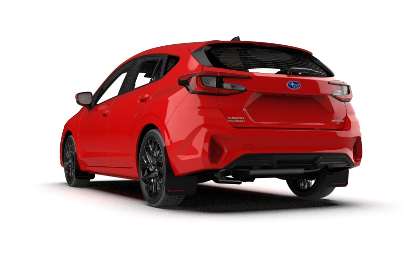 Rally Armor 24-25 Subaru Impreza Black UR Mud Flap w/ Grey Logo