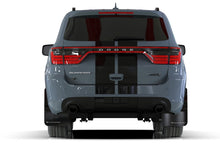 Load image into Gallery viewer, Rally Armor 16-25 Dodge Durango GT/Hellcat/RT/SRT 392/SXT Black UR Mud Flap White Logo