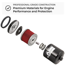 Load image into Gallery viewer, K&amp;N Harley-Davidson / Buell 3in OD x 4.063in H Chrome Oil Filter