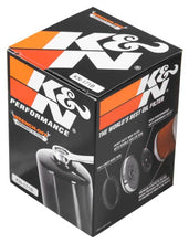 Load image into Gallery viewer, K&amp;N Harley-Davidson / Buell 3in OD x 4.063in H Black Oil Filter