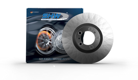 SHW 05-09 Volkswagen Touareg 3.2L/4.2L w/330mm Rotors Left Front Smooth MB Brake Rotor (7L6615301P)