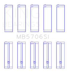 King Engine Bearings Hyundai i30 G4FC Main Bearing Set