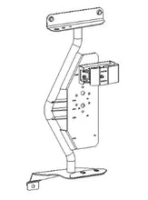 Load image into Gallery viewer, Go Rhino 18-24 Jeep Wrangler JL/JLU/JT Front Fender Jack Mount for Hi-Lift Jack - Tex. Blk