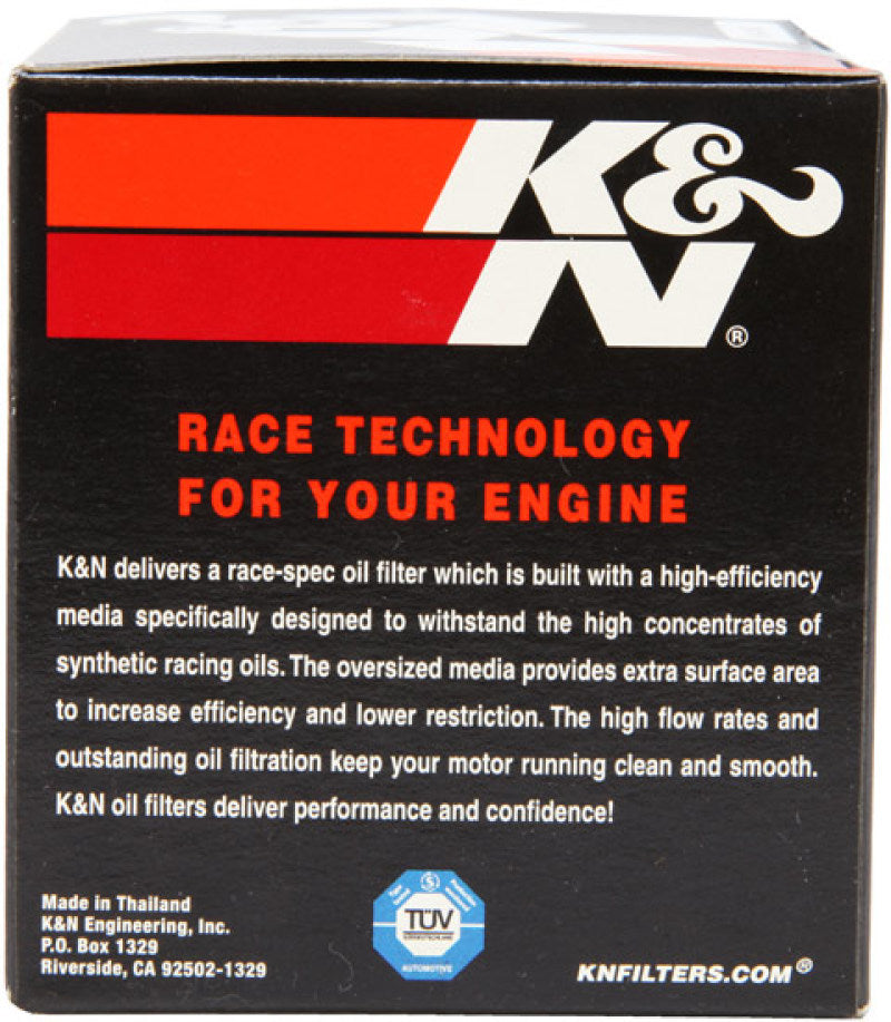 K&N Suzuki / Arctic Cat / Cagiva / Kawasaki / KYMCO / Aprilia 2.813in OD x 3.221in H Oil Filter