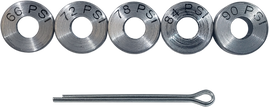Boundary 89-05 Ford/Mazda BP (All Types) I4 Shim Kit (7/14/21/28/35 PSI) w/Retaining Pin