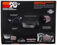 Load image into Gallery viewer, K&amp;N 08-17 Harley-Davidson Touring Models Performance Air Intake System