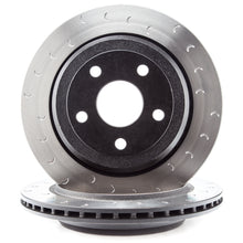 Load image into Gallery viewer, Alcon 2007+ Jeep JK-JL 330x22mm Rotors 4-Piston Calipers Rear Brake Kit (Includes Brake Lines) - Red