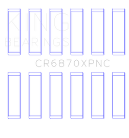 King Engine Bearings Nissan VR38DETT pMaxKote Performance Con Rod Bearing Set - Size STD