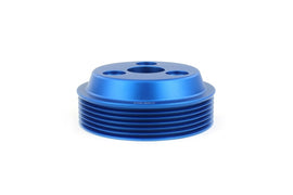 PERRIN 22-26 Subaru WRX / 21-25 Crosstrek / 20-25 LGT/OBXT/FXT Lightweight Water Pump Pulley - Blue